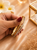 Golden Greek-Key Elegance Bracelet