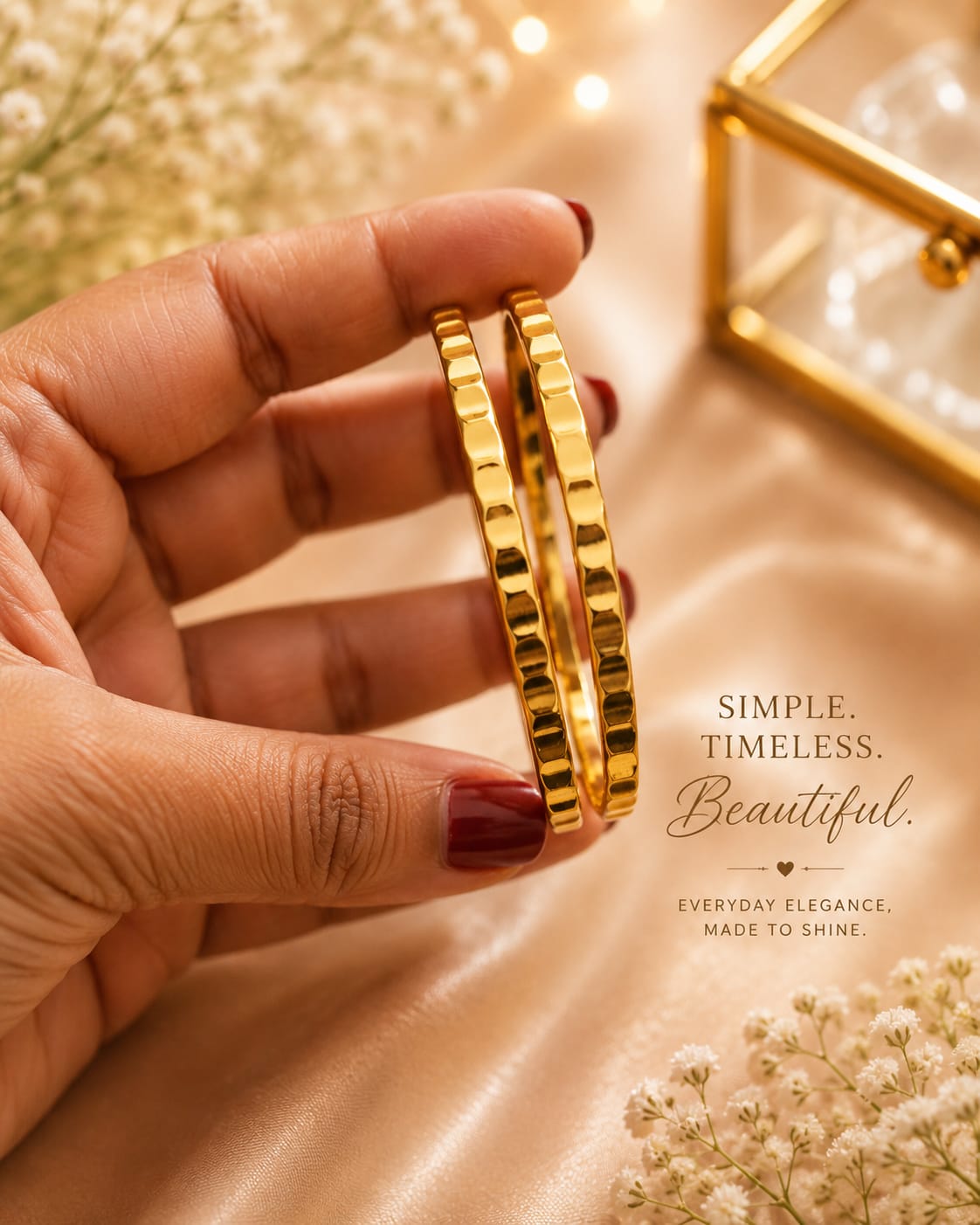Textured Bangle Set
